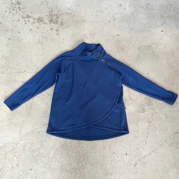 Athleta Cozy Karma Asym Pullover